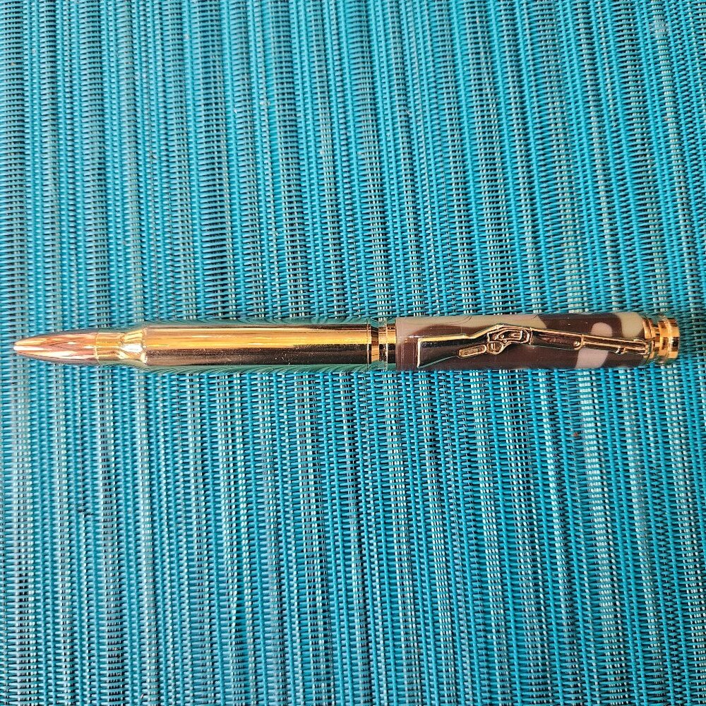 Brass Cartridge Pens with Camo Body